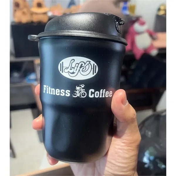 11 Oz Insulated Travel Coffee Tumbler