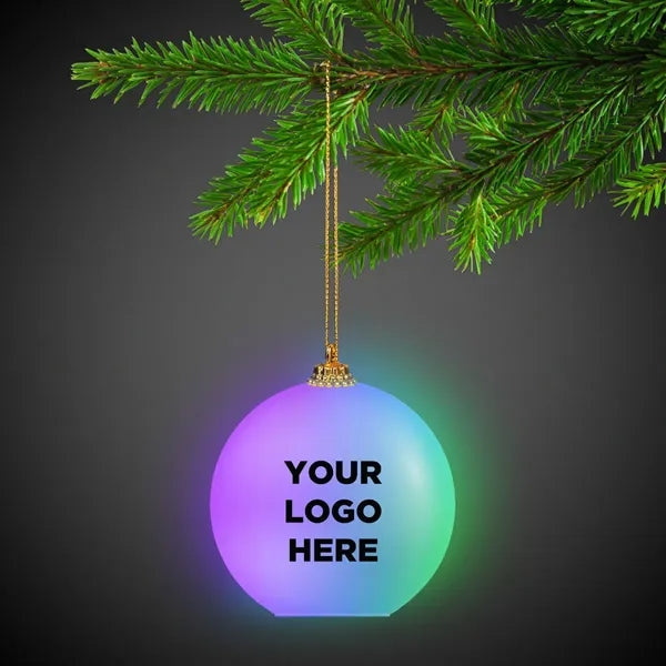 Christmas Ornament with Morphing LED Colors