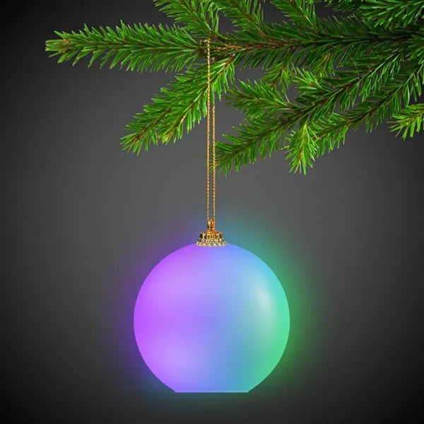 Christmas Ornament with Morphing LED Colors