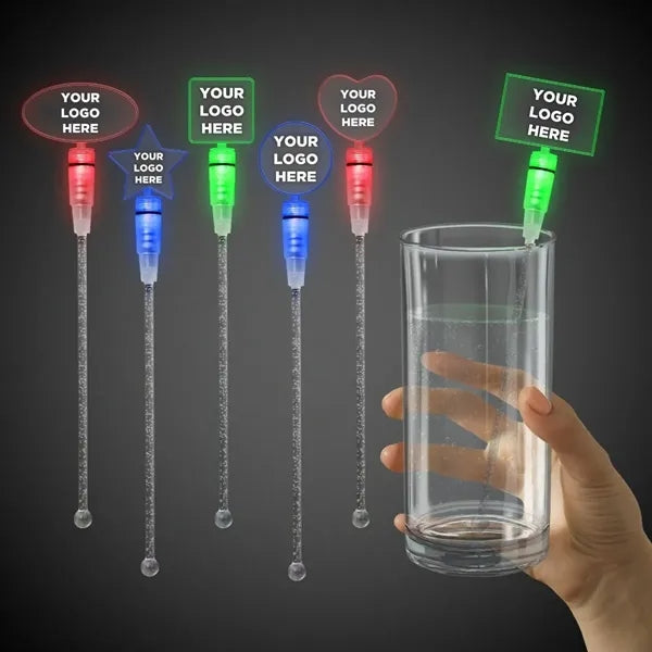 9" Light Up Cocktail Stirrer