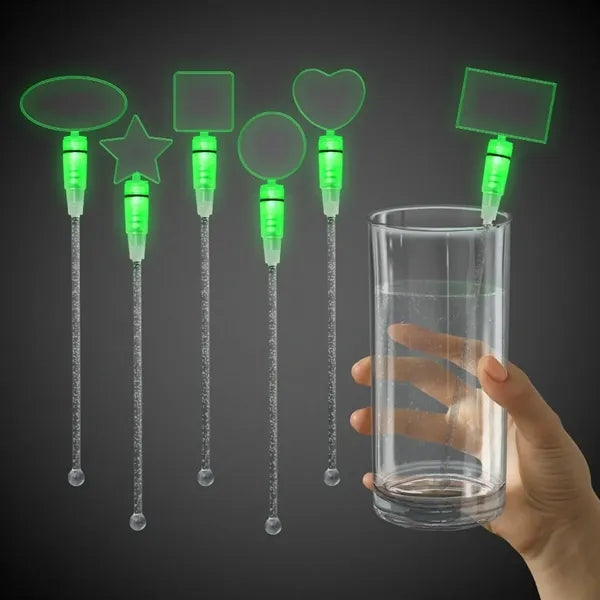 9" Light Up Cocktail Stirrer
