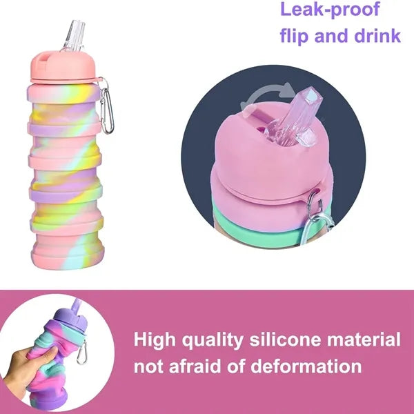 17 oz Collapsible Silicone Water Cup