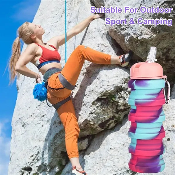 17 oz Collapsible Silicone Water Cup