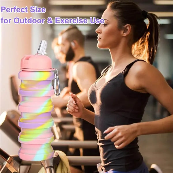 17 oz Collapsible Silicone Water Cup