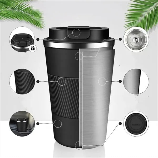 Stainless Steel Leak-proof Coffee Cup
