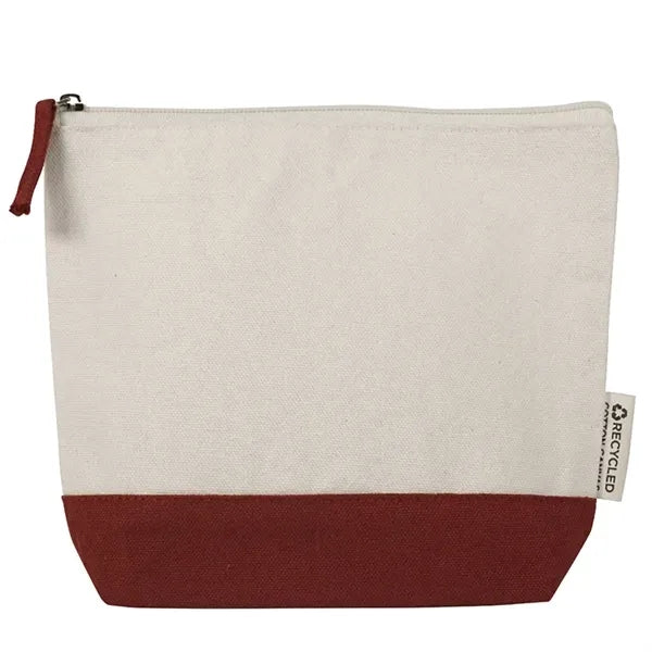 12oz. Rosewood Recycled Canvas Everyday Pouch