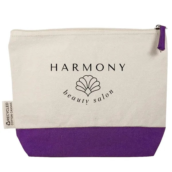 12oz. Rosewood Recycled Canvas Everyday Pouch