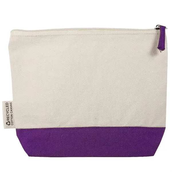 12oz. Rosewood Recycled Canvas Everyday Pouch