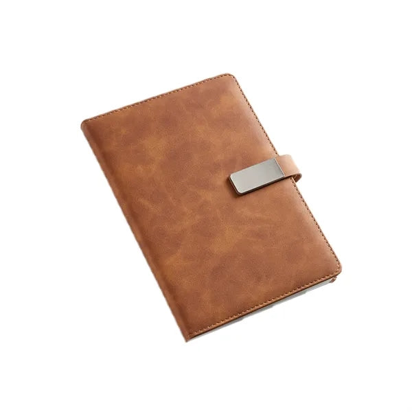 Logo Buckle Business Notebook