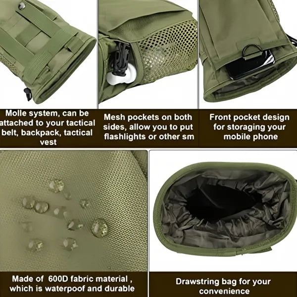 Tactical Waist Bag Waterproof Running Hiking Packs