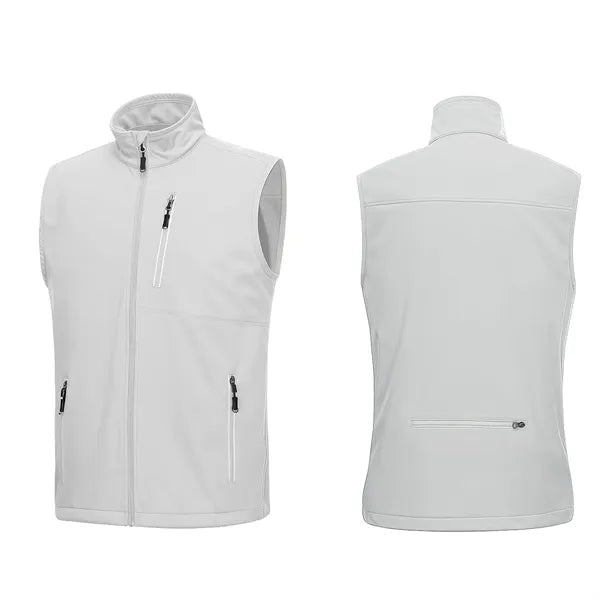 Men's Lightweight Windproof Golf Vest With Stretch Fabric