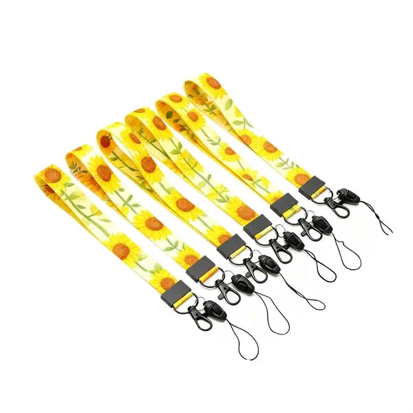 Full Color Short Wrist Lanyard