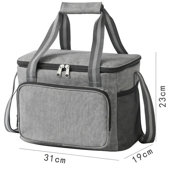 4 Can Insulated PEVA Cooler Bag With Shoulder Strap
