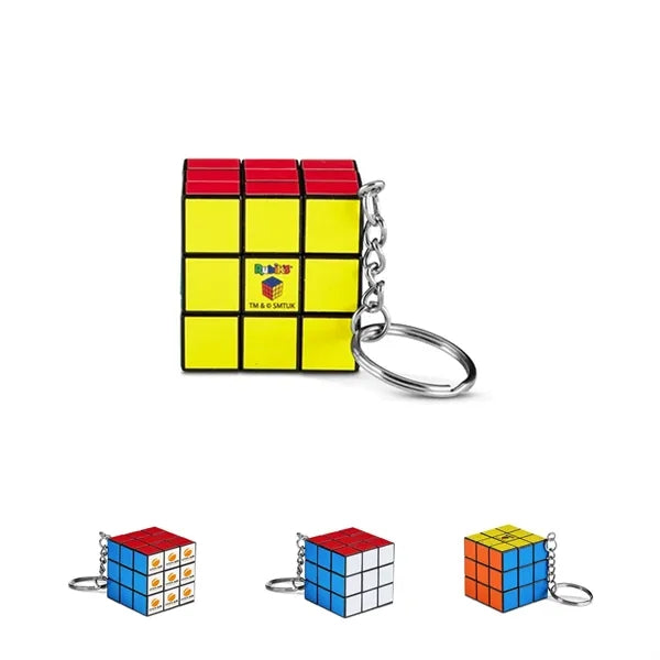 Rubik's Cube Puzzle Keychain