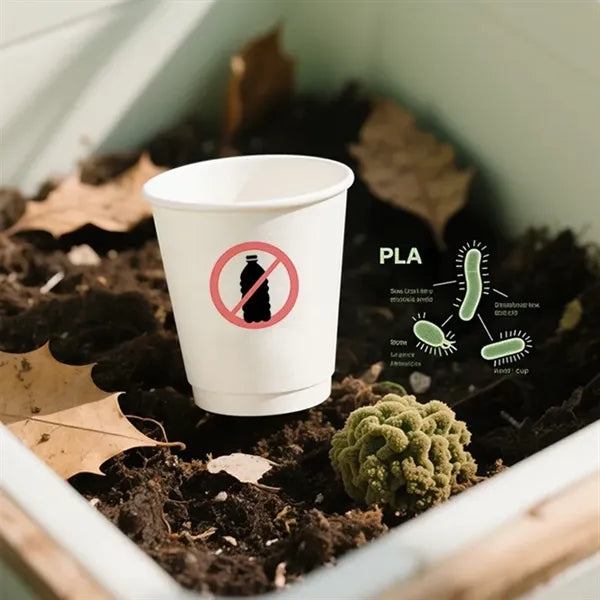8 oz Disposable PLA Biodegradable Paper Cup