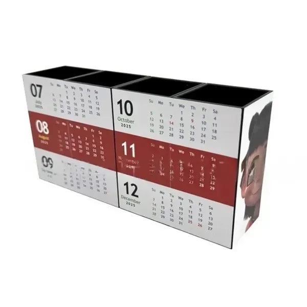 4 Grid Foldable Magnetic Pen Holder