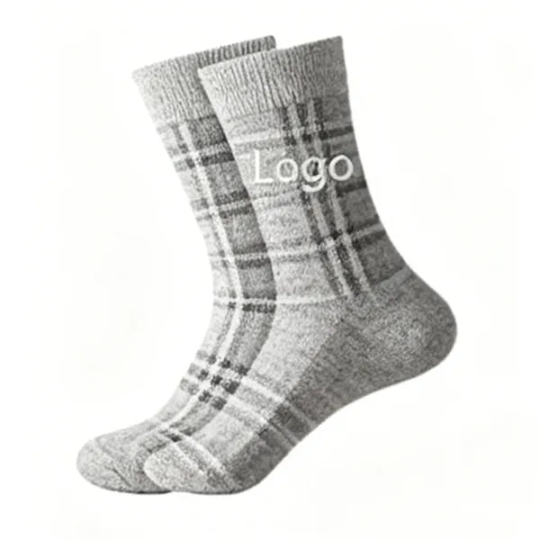 Full Color Mid Calf Jacquard Socks