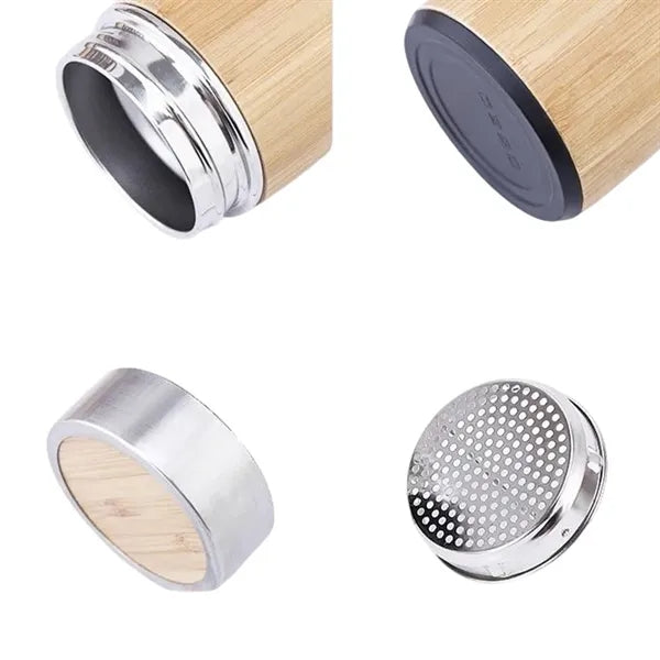 Bamboo Shell Stainless Steel Insulated Cup