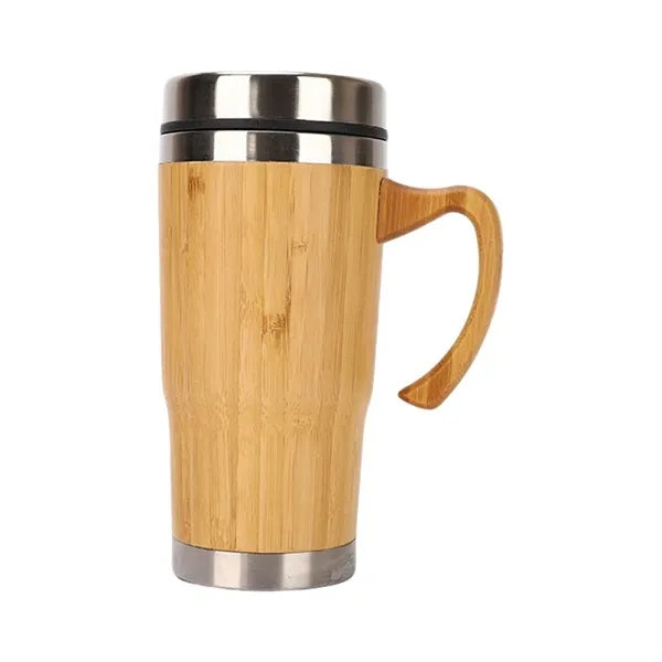 Bamboo Shell Stainless Steel Insulated Cup