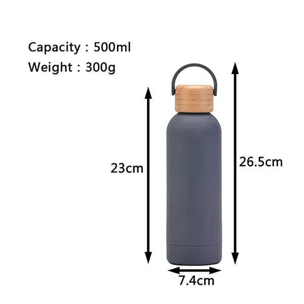 17 Oz Stainless Steel Water Bottle