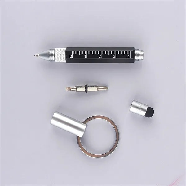 6 in 1 Multitool Tech Tool Pen Keychain