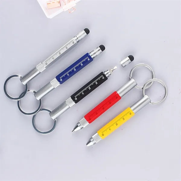 6 in 1 Multitool Tech Tool Pen Keychain