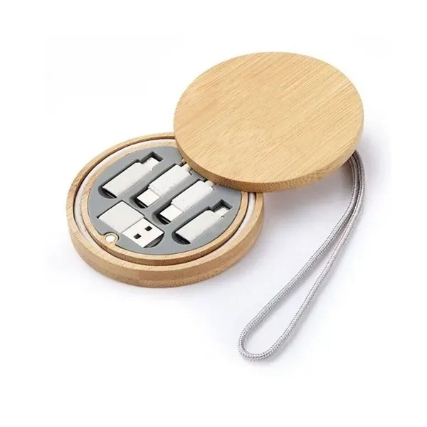 Bamboo 6-in-1 Charging Cable Set