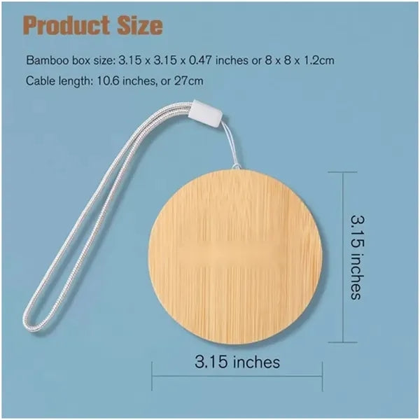 Bamboo 6-in-1 Charging Cable Set