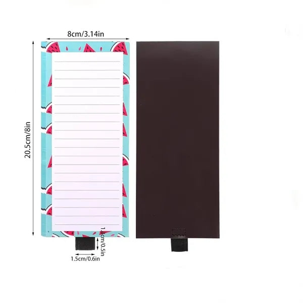 Magnetic Fridge Notepad with Pen Holder