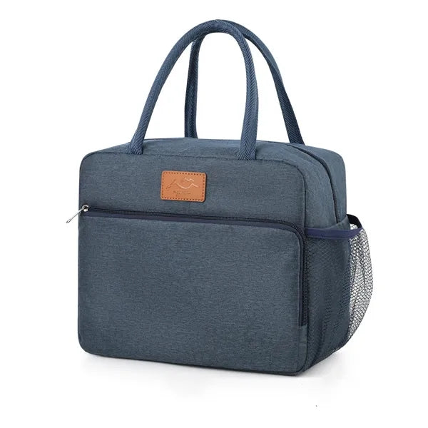 12-Can Insulated 300D Oxford Multi-Pocket Lunch Cooler