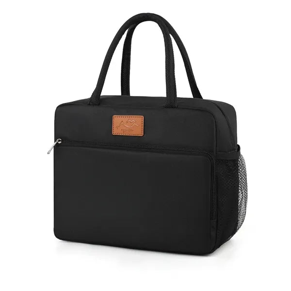 12-Can Insulated 300D Oxford Multi-Pocket Lunch Cooler