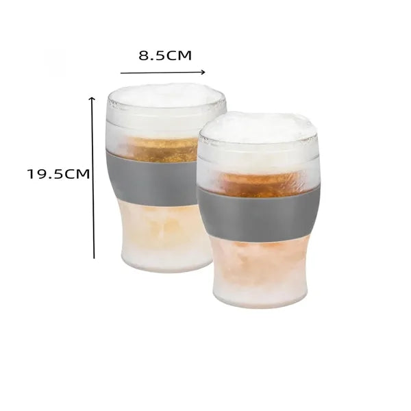 Double-layer Frozen Gel Beer And Cold Drink Cup