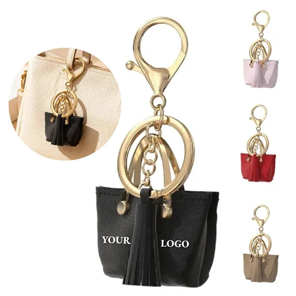 Mini Tote Bag Keychain