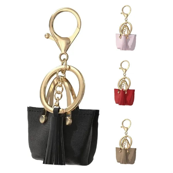 Mini Tote Bag Keychain