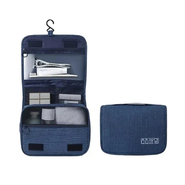 Foldable Waterproof Toiletry Bag w/ Hook