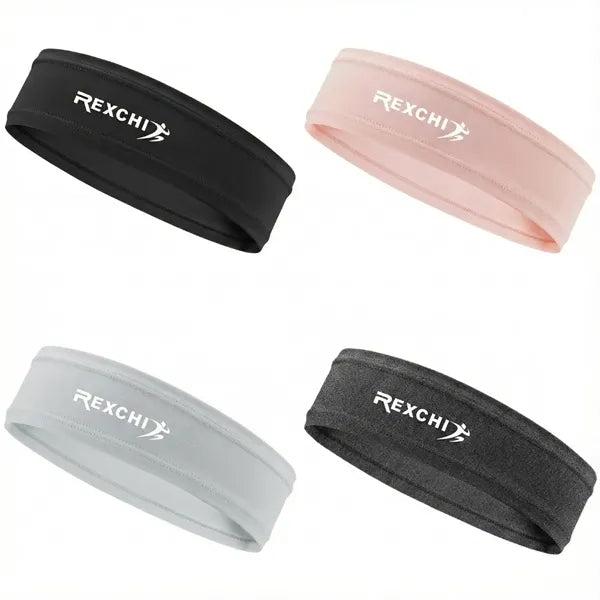 Unisex Nylon Spandex Fitness Sweatband