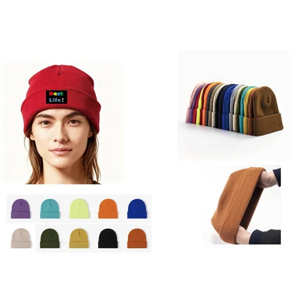 Acrylic Knitted Beanie