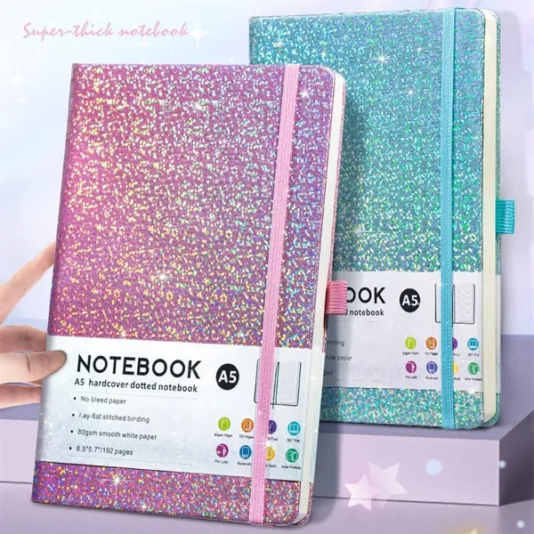 A5 Hardcover Lined Journal Notebook with Pen