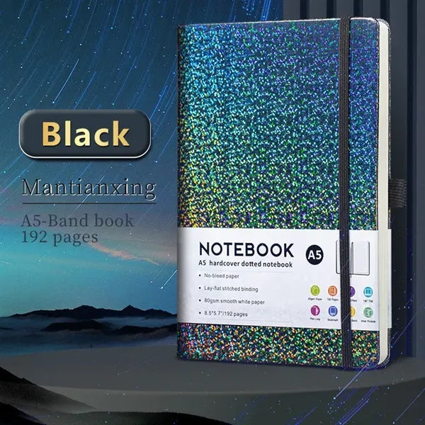A5 Hardcover Lined Journal Notebook with Pen