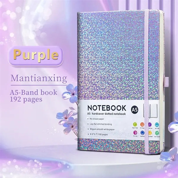 A5 Hardcover Lined Journal Notebook with Pen