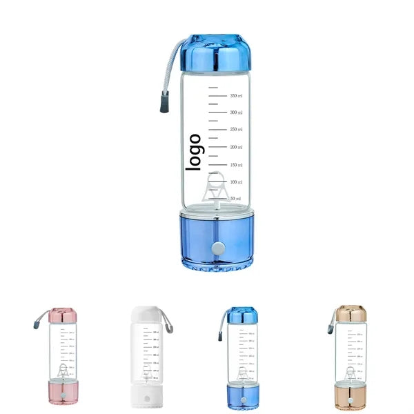 14oz Automatic Mixing Glass Shaker Bottle with Rechargeable