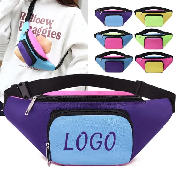 Outdoor Multifunctional Oxford Waist Bag