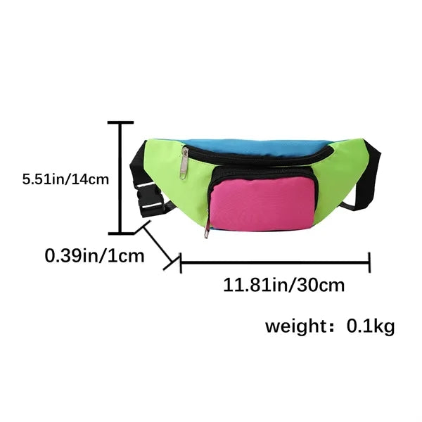 Outdoor Multifunctional Oxford Waist Bag