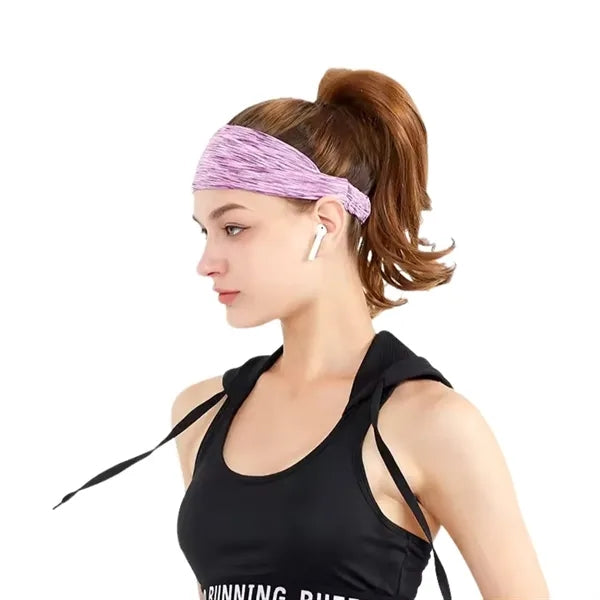 Wide Elastic Nylon Spandex Headband