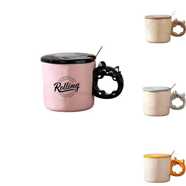 Cartoon creative design mug