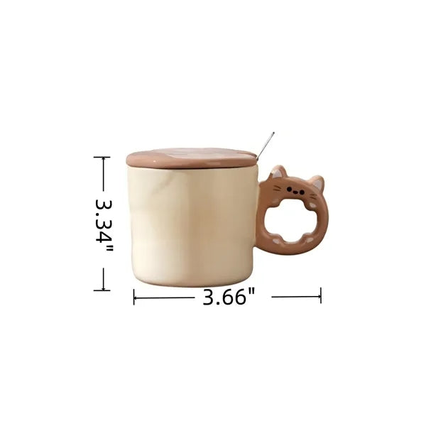 Cartoon creative design mug