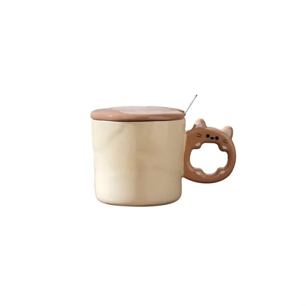 Cartoon creative design mug