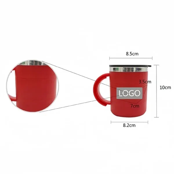 Stainless steel mug