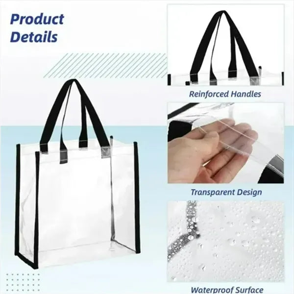 Transparent PVC Beach Bag