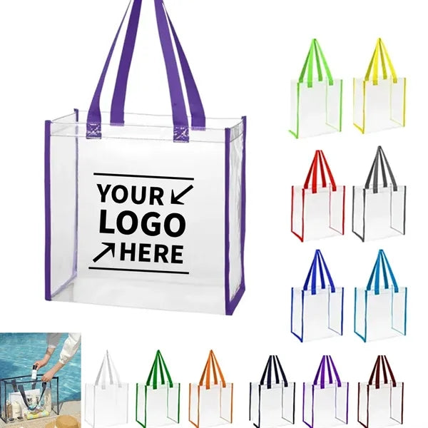 Transparent PVC Beach Bag